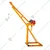 HT 300 Kg Capacity 55 Kg Frame Mini Crane With PA 600 Electric Hoist With Single Wheel Trolley,20 Meter 5 mm Wire Rope 