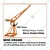 Crown Power 500 Kg Load Capacity 45 Kg Heavy Duty Mini Crane Frame With 360° Rotation