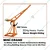 Crown Power 500 Kg Load Capacity 55 Kg Heavy Duty Mini Crane Frame With 360° Rotation