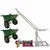 Crossbee 500 kg Capacity 360° Mini Crane With Electric Winch, 3 HP Motor, 50 Meter Wire Rope & 2 Pcs Double Wheel Barrow
