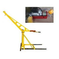  Harshyam Techno 150 kg Capacity Mini Crane 360° With Electric Winch, 2 HP Motor, 20 Meter & 6 mm Wire Rope