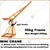 Heavy Duty 500 kg 360° Mini Crane With Electric Winch,3 HP Copper Winding Motor, 8mm & 50 Meter Wire Rope & Wheel Barrow