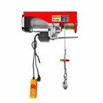 HARTLEY PA 300 Mini Electric Hoist,1 HP 100 % Copper Winding Motor With 4 mm 20 Meter Wire Rope