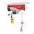 Leo PA 300 Mini Electric Hoist 1 HP 100 % Copper Winding Motor With 4 mm 20 Meter Wire Rope 