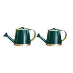 Ecofynd Mini Garden Watering Can for Kids' Use - Green Color - Pack of 2 (EC19016-GRN)