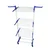 KTG 4 X 3 Feet Premium Quality Double Supported 3 Layer Mini Grande Cloth Drying Stand with Wheels