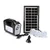 Mini Inverter Solar Home Lighting System with LED and 100W SMD Tube Light, Solar Panel and 3 Bulbs for Home, Outdoor Use