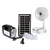 Gramstrong Mini Inverter Solar Home System with LED and 100W SMD Tube Light, Solar Panel, 3 Bulbs and Foldable Fan