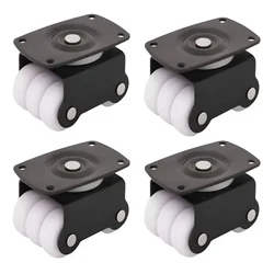 Prakash Pack Of 4 Mini Light Sixer Swivel Type Caster Wheel