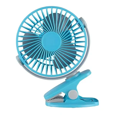 Premium Mini Fan 110mm With USB Charging and Multi-Clip Function for Indoor and Outdoor Usage 