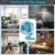 Premium Mini Fan 110mm With USB Charging and Multi-Clip Function for Indoor and Outdoor Usage 