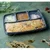 600pcs, PARAS 4 Compartment Platter with Transparent Lid