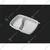 800pcs, PARAS 2 Compartment Mini Platter with Transparent Lid