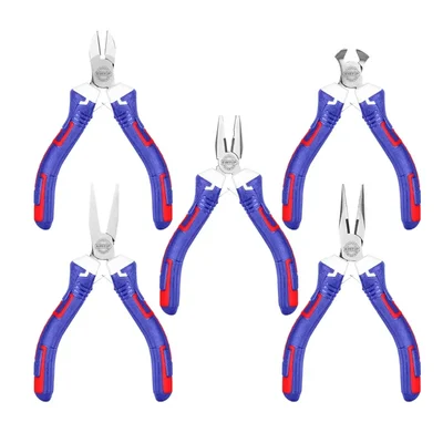 EMTOP  Pliers Set, Mini Pliers, Mini Size, Nipper Set, End Nippers, (EPLSM0511)