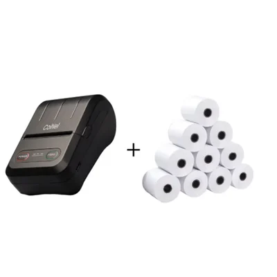 CoiNel DYNO 2-Inch 58mm Portable Bluetooth Wireless Thermal Billing Receipt Printer DYNO-MINI
