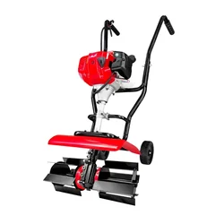 Heavy Duty 2 Stroke 52 CC Mini Power Weeder / Tiller For Garden & Agriculture