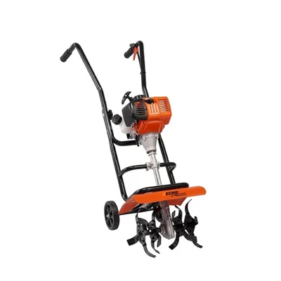 2HP 52cc Mini Power Tiller Cultivator for Garden Soil Preparation Lightweight 25cm Width