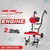 Heavy Duty 2 Stroke 52 CC Mini Power Tiller / Cultivator With Premium Deep Tilling Blade
