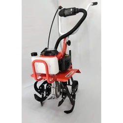Mecstroke 4 Stroke 78 cc Mini Power Tiller with 15 Inch (38.1 cm) Rotavator