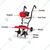 Heady Duty 2 Stroke 52 CC 2 in 1 Mini Power Tiller / Mini Weeder With Round & Flat Blades
