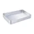 Aluminium 0.9 mm Thick, 7 x 4 Inch Small Rectangular Tray(Pack-2 Pcs)
