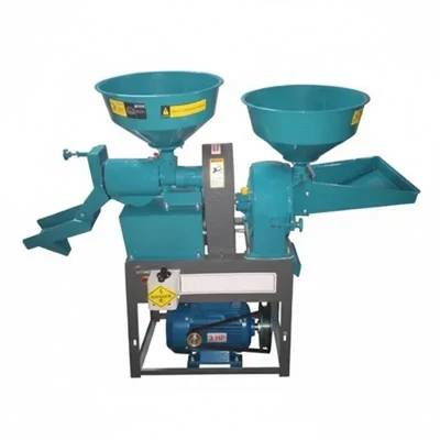 Combined Rice Mill and Pulverizer with 3 HP Motor, 150 Kg/hr Rice & 35 Kg/hr Flour