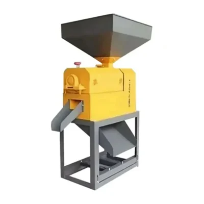 6N130 Mini Rice Mill Machine with 600-1000 Kg/hr Production Capacity, Without Motor