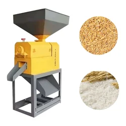 Mini Rice Mill 6N130 Without Motor, 500-600 kg/hr Production Capacity
