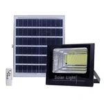 Gramstrong Solar 100 W Cool White Waterproof Mini Semi Flood Light with 5 W Solar Panel and Remote