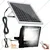 Gramstrong Solar 100 W Cool White Waterproof Mini Semi Flood Light with 5 W Solar Panel and Remote