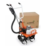 Aashna 63cc Mini Tiller - 2 Stroke Portable Petrol Cultivator for Garden & Farm