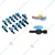 Heavy-Duty (20 inch x 20 mm) Blue Mini Valve for Irrigation Use (Pack of 25 Pcs)