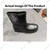 Minsales Safety Gumboot - 9 Inch PVC Material, For Industrial Use(Size-8)