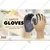 Minsales 10 Pair Safety Gloves - Reusable, Free Size, Nitrile Coated, Nylon Cotton, Unisex for Industrial Use