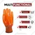 MInsales 10 Pair Safety Gloves - Cut Resistant, Three Fourth Full Smooth, PVC Coated