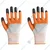 Minsales 10 Pair Safety Gloves - Anti Cut, Reusable, Free Size, Nitrile Coated, Unisex for Industrial Use