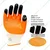 Minsales 10 Pair Safety Gloves - Anti Cut, Reusable, Free Size, Nitrile Coated, Unisex for Industrial Use