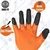 Minsales 10 Pair Safety Gloves - Anti Cut, Reusable, Free Size, Nitrile Coated, Unisex for Industrial Use