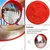 Minsales 12 Inches Convex Mirror - Round, Polycarbonate, For Parking Safety With Adjustable Fixing Bracket