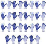 Minsales 15 Pair Safety Gloves - Cut Protection, Nitrile Coating, Full Fingered for Industrial Use