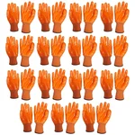 MInsales 15 Pair Safety Gloves - Cut Resistant, Three Fourth Full Smooth, PVC Coated