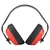 Minsales Earmuff - Hearing Protection 21 dB, Class A, Red & Black Colour, Free Size