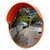 Minsales 24 Inches Convex Mirror - Round, ‎Polycarbonate, For Parking Safety With Adjustable Fixing Bracket