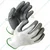 Minsales 5 Pair Safety Gloves 13 Guage, Cut-Resistant, Nitrile Coated, Free Size, for Industrial Use