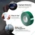 Minsales Green 40 Meter 50 MM Reflective Tape, Radium, Water Proof
