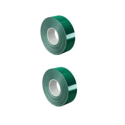 Minsales Green Reflective Tape - 2 Inch x 50 Meter, Radium, Water Proof (Pack of 2 )