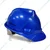 Gravitech Pack of 2, 6, 20 Blue HDPE Safety Helmet Pin Lock Type Adjustment for Industrial Use (STRONG CAP-P)(Pack-2 pc)