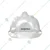 Gravitech Pack of 1, 4, 20 White HDPE Safety Helmet with Ratchet Type Adjustment for Industrial Use (STRONG CAP-R)(Pack-1 pc)