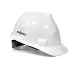 Gravitech Pack of 1, 4, 20 White HDPE Safety Helmet with Ratchet Type Adjustment for Industrial Use (STRONG CAP-R)
