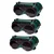 Minsales Pack of 3 Welding Goggles - Flip-up Filter Poly-carbonated Lens